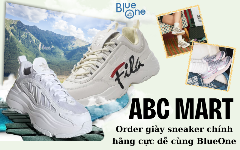 ABC-MART Hàn Quốc: Order giày sneaker chính hãng cực dễ cùng BlueOn