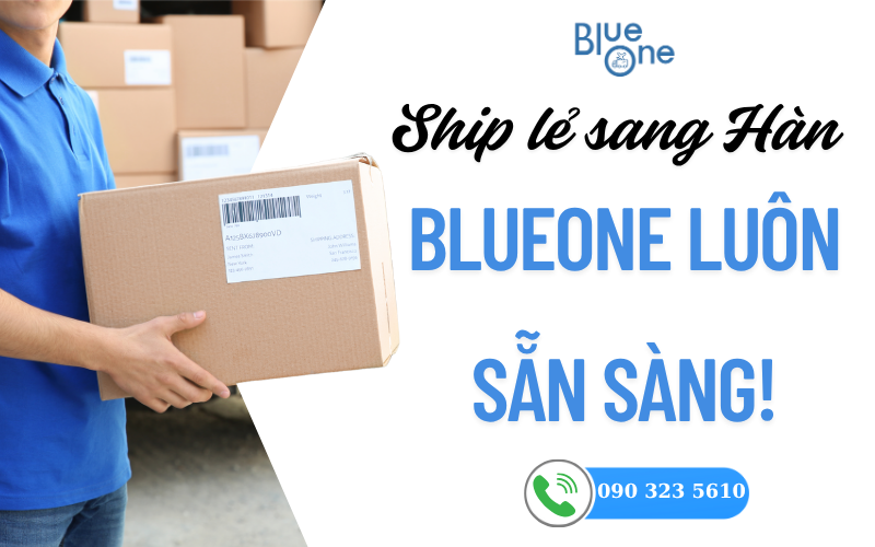 Gửi hàng từ Việt Nam sang Hàn Quốc – Nhận hàng lẻ, giao tận tay, hỗ trợ mọi lúc cùng BlueOne