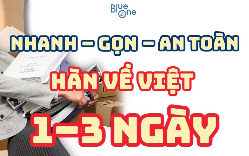 Gửi Hàng Gấp Hàn – Việt: Hồ Sơ, Tài Liệu, Hàng Mẫu Được Giao Tận Tay Chỉ Sau 1–3 Ngày