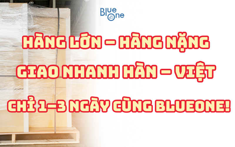 Vận Chuyển Hàng Số Lượng Lớn, Hàng Nặng – BlueOne Giải Pháp Toàn Diện