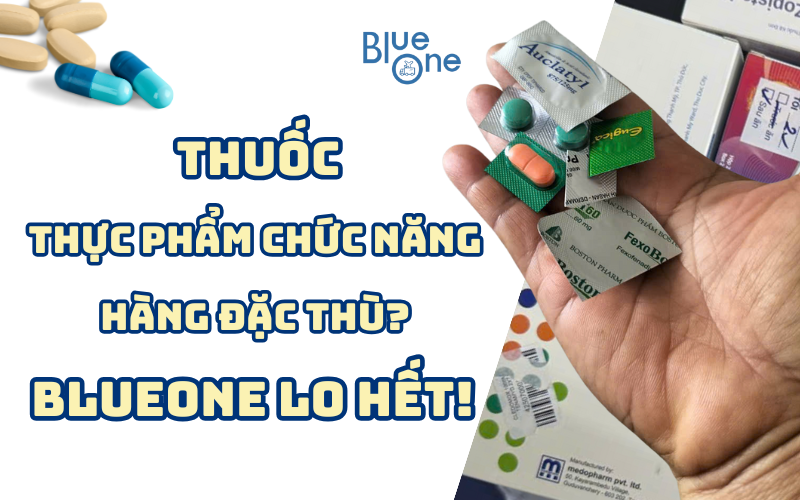 Gửi Thuốc Tây, Đông Y & Hàng Chăm Sóc Sức Khỏe Sang Hàn Quốc – Nhanh, An Toàn Cùng BlueOne