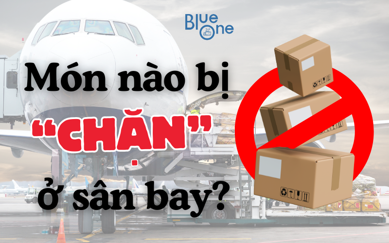 Những mặt hàng nào KHÔNG được gửi qua đường hàng không?